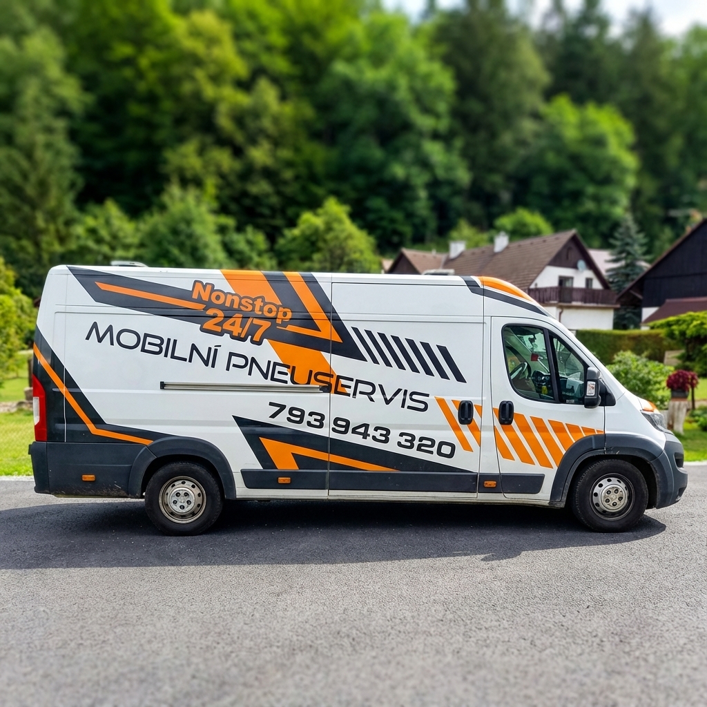 KA-PNEU Mobilní Pneuservis Dodávka